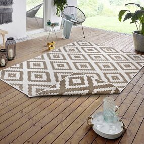 Wendeteppich In & Outdoor - Malta Beige/crème Wendeteppich In & Outdoor - Malta Beige/crème