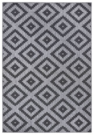 Wendeteppich In & Outdoor - Malta Grau Wendeteppich In & Outdoor - Malta Grau