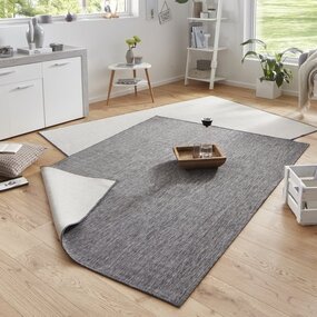 Wendeteppich In & Outdoor - Miami Grau Wendeteppich In & Outdoor - Miami Grau