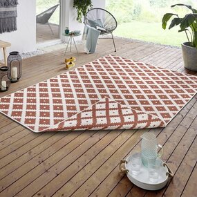 Wendeteppich In & Outdoor - Nizza Terra/crème Wendeteppich In & Outdoor - Nizza Terra/crème