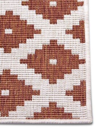 Wendeteppich In & Outdoor - Nizza Terra/crème Wendeteppich In & Outdoor - Nizza Terra/crème