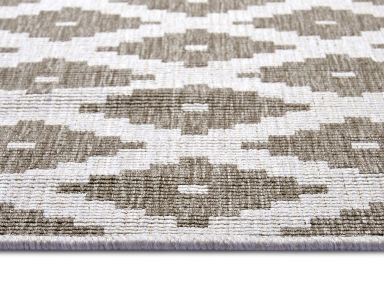 Wendeteppich In & Outdoor - Nizza Beige/crème