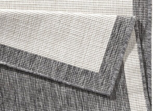 Wendeteppich - In & Outdoor Panama- Grau / Creme Wendeteppich - In & Outdoor Panama- Grau / Creme