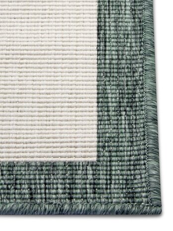 Wendeteppich In & Outdoor - Panama Grün/creme Wendeteppich In & Outdoor - Panama Grün/creme