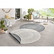 Runde Teppiche In & Outdoor Reversible - Porto Grau/creme Runde Teppiche In & Outdoor Reversible - Porto Grau/creme