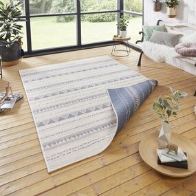 In & Outdoor Reversible - Bahamas Blau/crème In & Outdoor Reversible - Bahamas Blau/crème