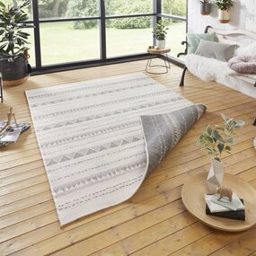 In & Outdoor Wendeteppich - Bahamas Grau/creme In & Outdoor Wendeteppich - Bahamas Grau/creme