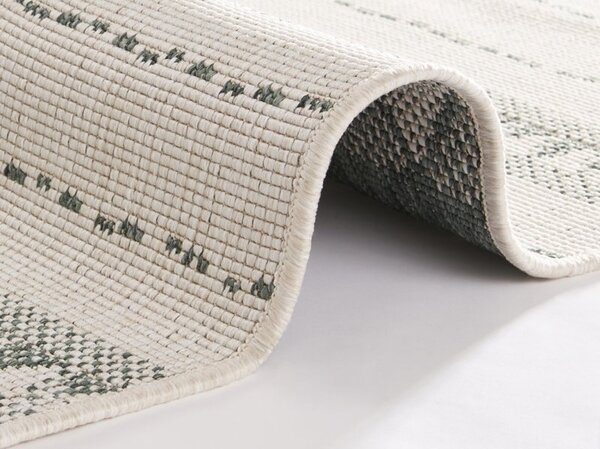 In & Outdoor Wendeteppich - Bahamas Grün/creme In & Outdoor Wendeteppich - Bahamas Grün/creme