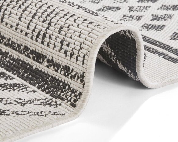 In & Outdoor Reversible - Biri Schwarz/creme In & Outdoor Reversible - Biri Schwarz/creme