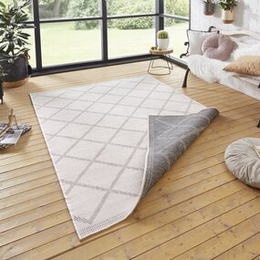 In & Outdoor Wendeteppich - Korsika Grau/creme In & Outdoor Wendeteppich - Korsika Grau/creme