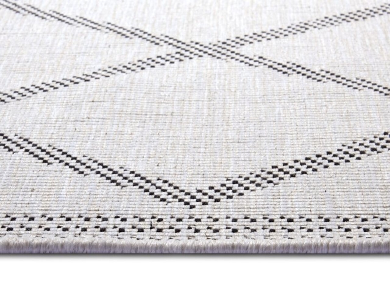 In & Outdoor Wendeteppich - Korsika Grau/anthrazit In & Outdoor Wendeteppich - Korsika Grau/anthrazit