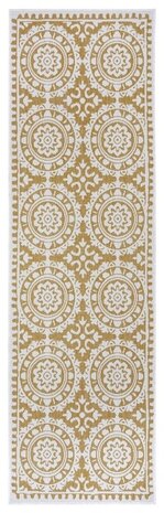 Teppichläufer für In & Outdoor - Jardin Gelb/crème Teppichläufer für In & Outdoor - Jardin Gelb/crème