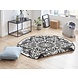 Runde Teppiche In & Outdoor Reversible - Madrid Schwarz/creme Runde Teppiche In & Outdoor Reversible - Madrid Schwarz/creme