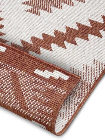 In & Outdoor Wendeteppich - Malibu Terra/crème In & Outdoor Wendeteppich - Malibu Terra/crème