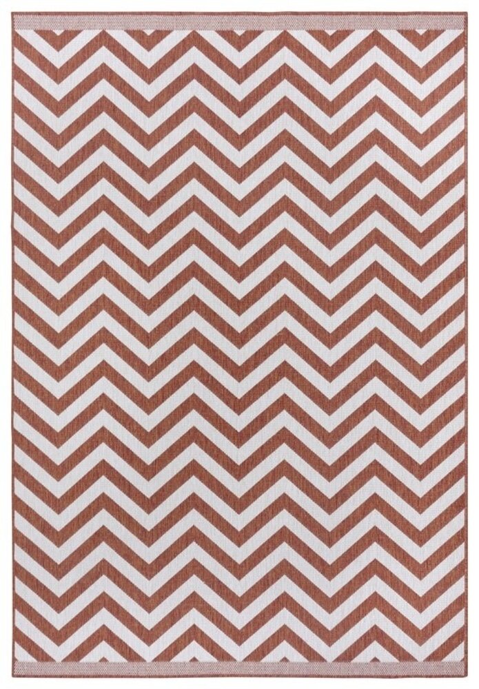 In & Outdoor Reversible - Palma Terra/crème In & Outdoor Reversible - Palma Terra/crème