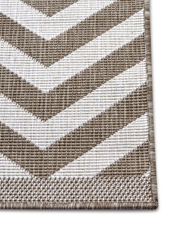 In & Outdoor Wendeteppich - Palma Beige/crème In & Outdoor Wendeteppich - Palma Beige/crème