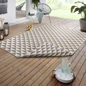 In & Outdoor Wendeteppich - Tahiti Beige/crème In & Outdoor Wendeteppich - Tahiti Beige/crème