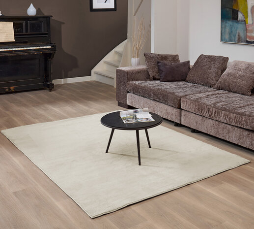Waschbarer Teppich - Malaga Creme Waschbarer Teppich - Malaga Creme