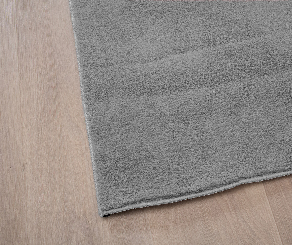 Waschbarer Teppich - Malaga Grau Waschbarer Teppich - Malaga Grau