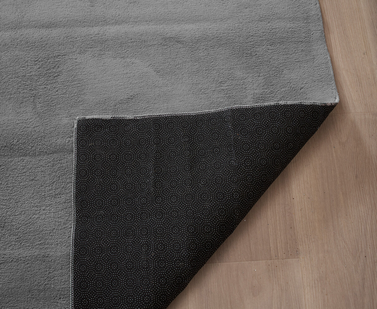 Waschbarer Teppich - Malaga Grau Waschbarer Teppich - Malaga Grau