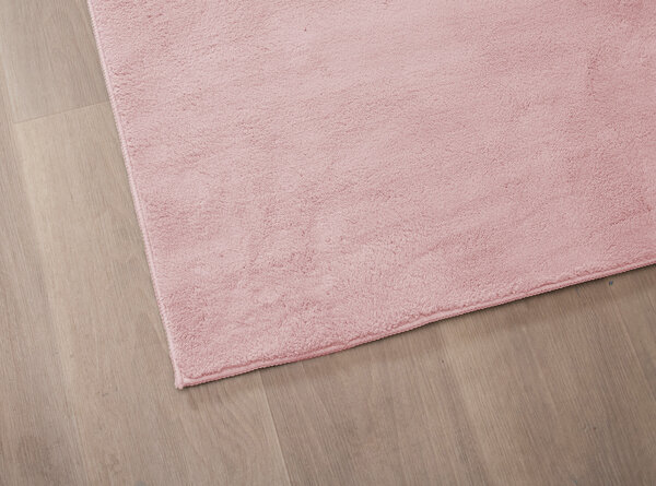 Waschbarer Teppich - Malaga Rosa Waschbarer Teppich - Malaga Rosa