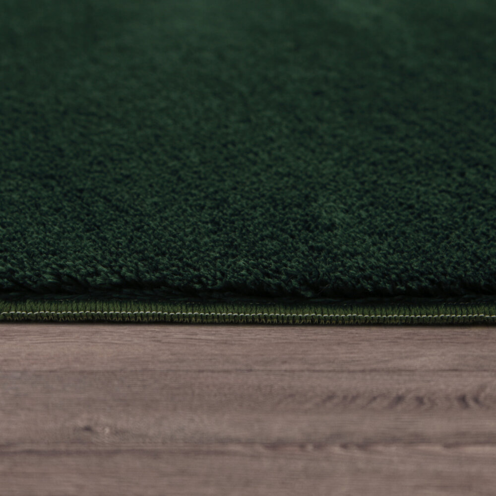 Waschbarer Teppich - Malaga Grün Waschbarer Teppich - Malaga Grün