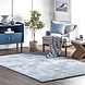 Waschbarer Teppich - Solid Hellblau Waschbarer Teppich - Solid Hellblau