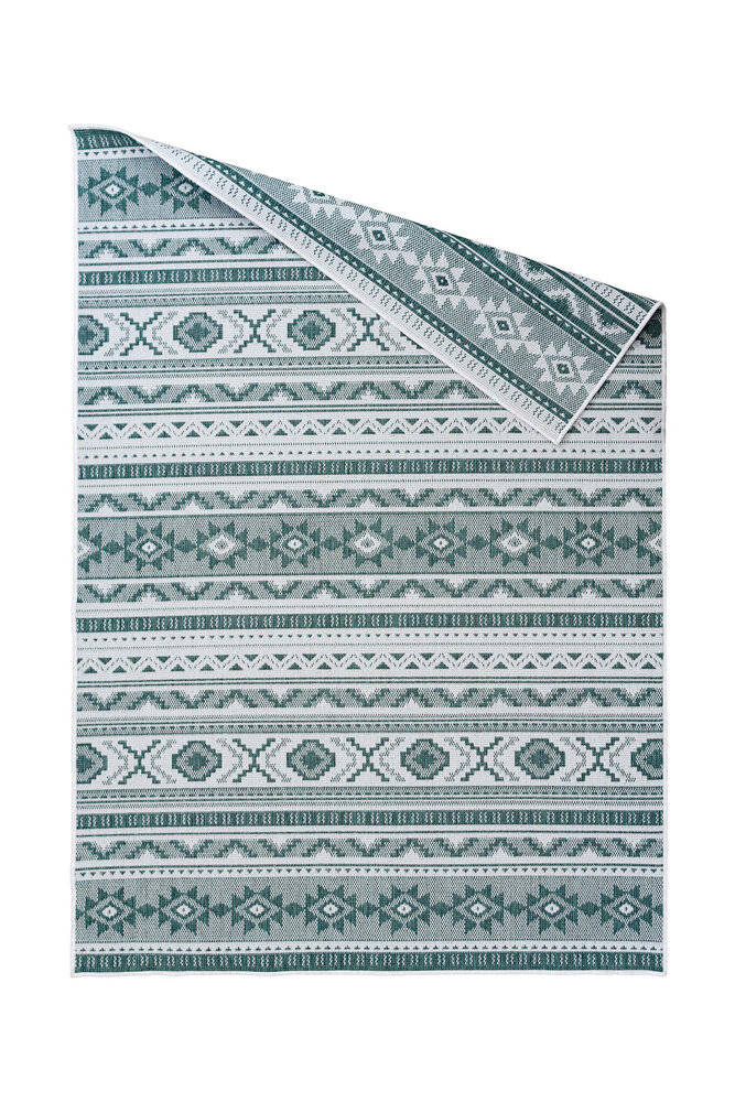 Reversible Teppiche In & Outdoor - Terrazo Nomad Aztec Grün