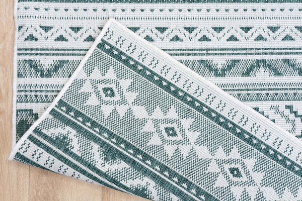Reversible Teppiche In & Outdoor - Terrazo Nomad Aztec Grün