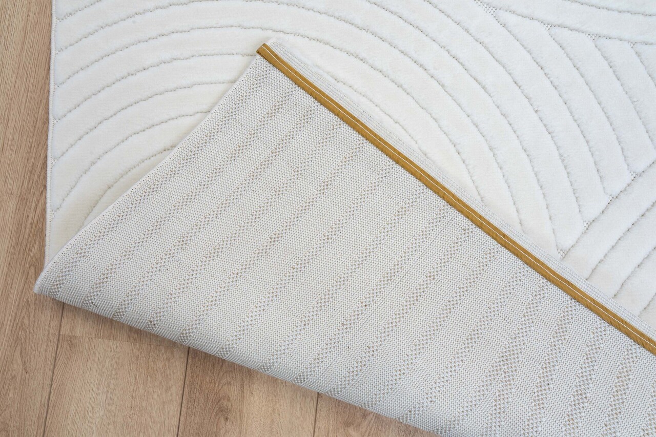 Modern Teppich - Sanga Weiß Modern Teppich - Sanga Weiß