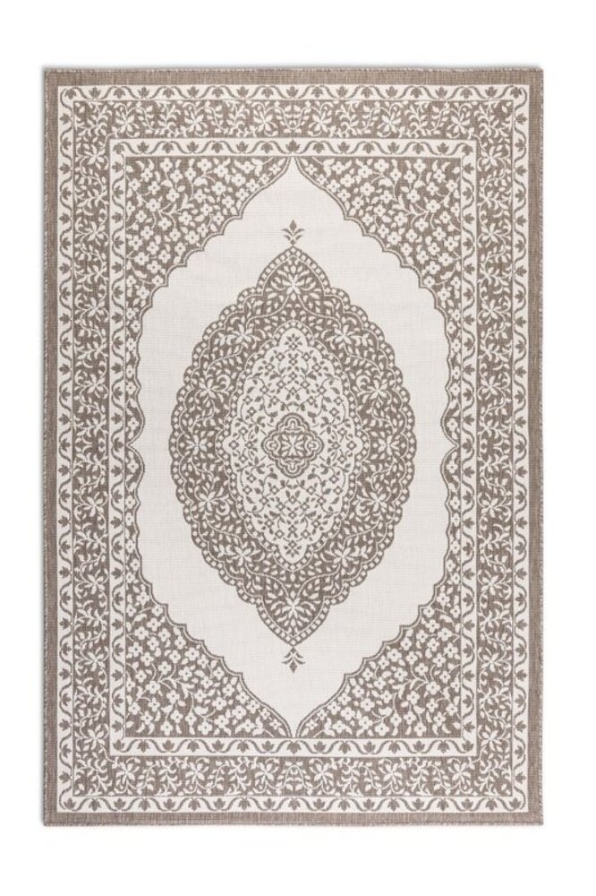 Elle Decoration - Teppich In & Outdoor - Reversibel - Meekly - Leinen / Beige Elle Decoration - Teppich In & Outdoor - Reversibel - Meekly - Leinen / Beige