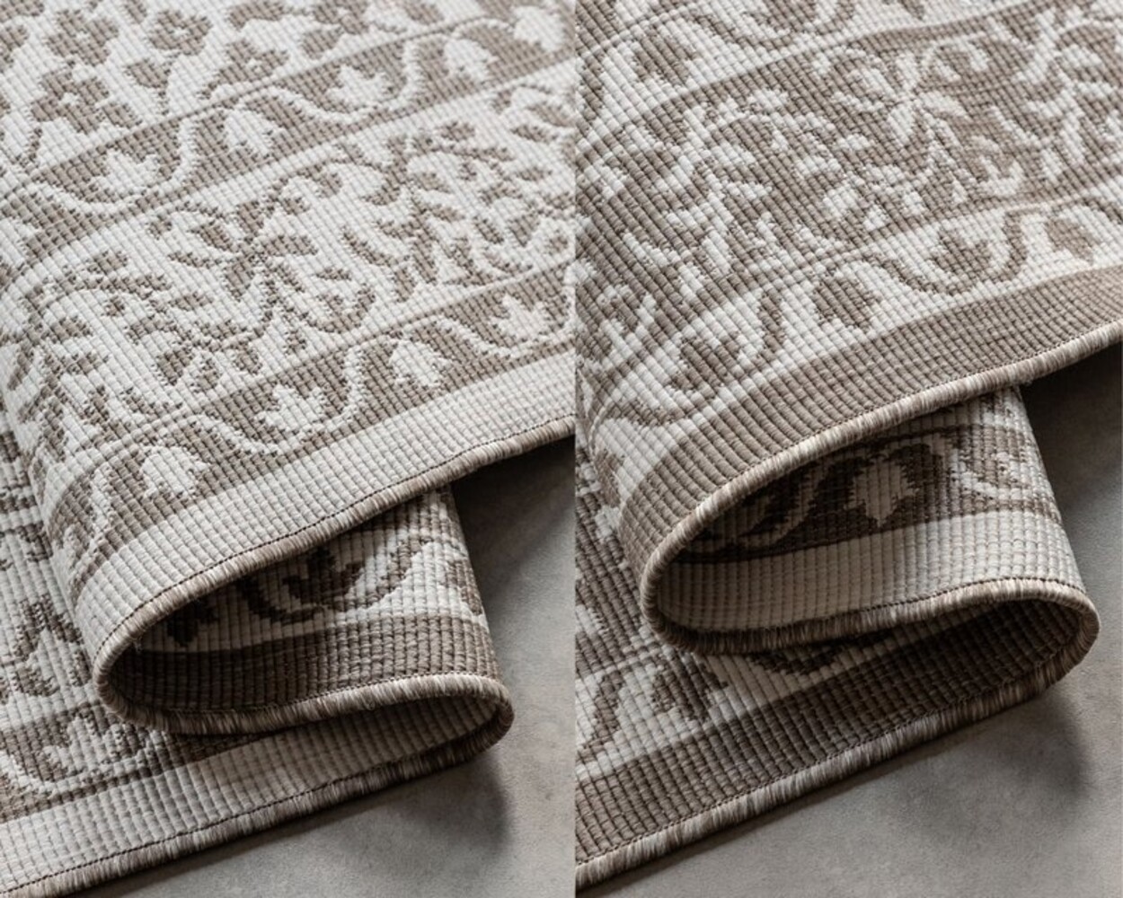 Elle Decoration - Teppich In & Outdoor - Reversibel - Meekly - Leinen / Beige Elle Decoration - Teppich In & Outdoor - Reversibel - Meekly - Leinen / Beige