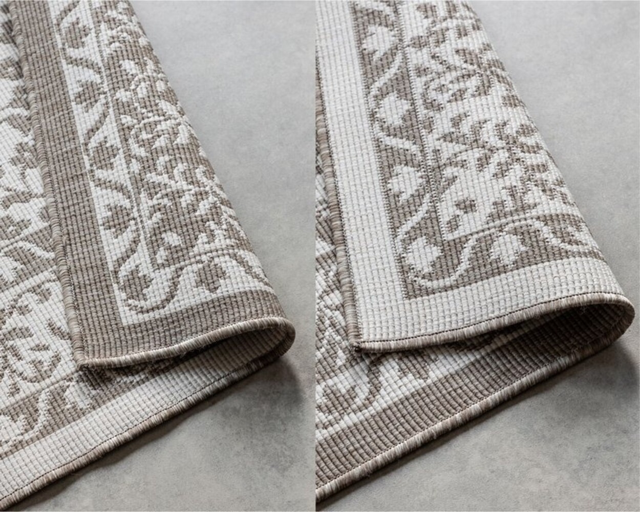 Elle Decoration - Teppich In & Outdoor - Reversibel - Meekly - Leinen / Beige Elle Decoration - Teppich In & Outdoor - Reversibel - Meekly - Leinen / Beige