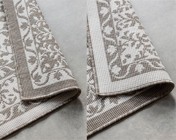 Elle Decoration - Teppich In & Outdoor - Reversibel - Meekly - Leinen / Beige Elle Decoration - Teppich In & Outdoor - Reversibel - Meekly - Leinen / Beige