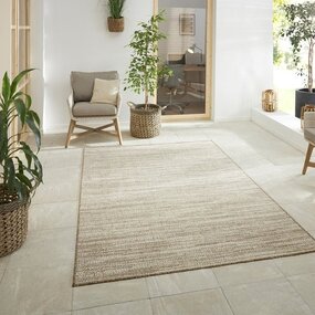 Wendbare Teppiche In & Outdoor - Gemini Melange Beige Wendbare Teppiche In & Outdoor - Gemini Melange Beige