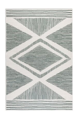 Elle Decoration - Teppich In & Outdoor - Wendbar - Rhombus - Grün