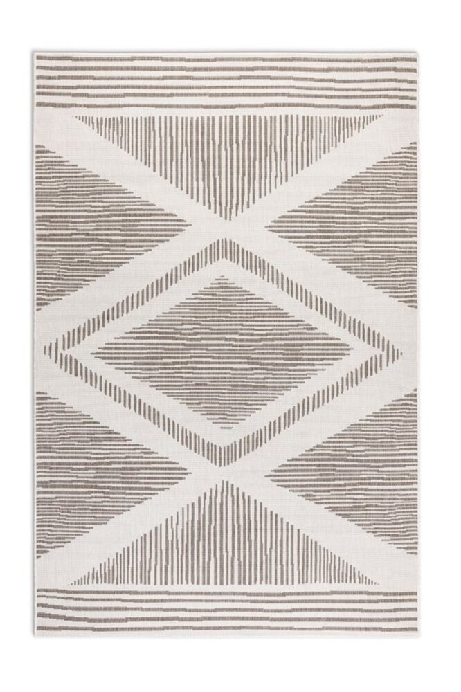 Elle Decoration - Teppich In & Outdoor - Reversibel - Rhombus - Beige Elle Decoration - Teppich In & Outdoor - Reversibel - Rhombus - Beige