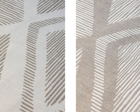 Elle Decoration - Teppich In & Outdoor - Reversibel - Rhombus - Beige Elle Decoration - Teppich In & Outdoor - Reversibel - Rhombus - Beige