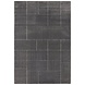 Elle Decoration - Modern Designteppich - Kurzflor - Blockiert - DunkelGrau Elle Decoration - Modern Designteppich - Kurzflor - Blockiert - DunkelGrau