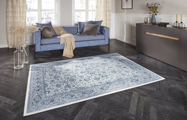 Elle Decoration - Vintage -Teppich - Maschad - Klassisch - Saphir / Blau Elle Decoration - Vintage -Teppich - Maschad - Klassisch - Saphir / Blau