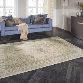 Elle Decoration - Klassischer Teppich - Nain - Gelb Elle Decoration - Klassischer Teppich - Nain - Gelb