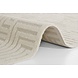Elle Decoration - Modern Designteppich - Weicher Kurzflor - 3D-Effekt - Creme Elle Decoration - Modern Designteppich - Weicher Kurzflor - 3D-Effekt - Creme