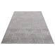 Elle Decoration - Modern Designteppich - Weicher Niederflor - 3D-Effekt - Grau Elle Decoration - Modern Designteppich - Weicher Niederflor - 3D-Effekt - Grau
