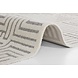 Elle Decoration - Modern Designteppich - Weicher Kurzflor - 3D Effekt - Creme / Grau Elle Decoration - Modern Designteppich - Weicher Kurzflor - 3D Effekt - Creme / Grau