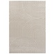 Elle Decoration - Modern Designteppich - Weicher Niederflor - 3D-Effekt - Creme / Beige Elle Decoration - Modern Designteppich - Weicher Niederflor - 3D-Effekt - Creme / Beige