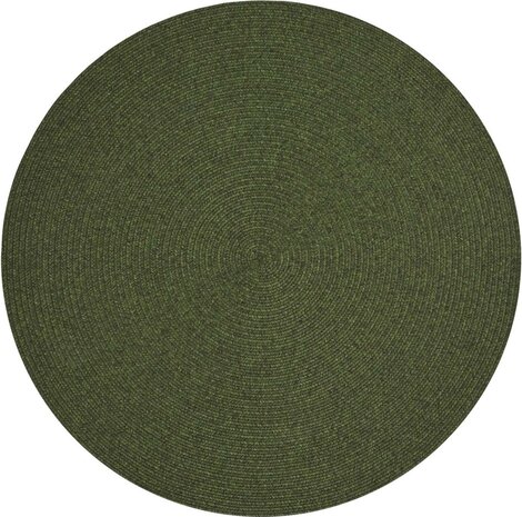 Rund Teppich In & Outdoor - Trenzado Grün Rund Teppich In & Outdoor - Trenzado Grün