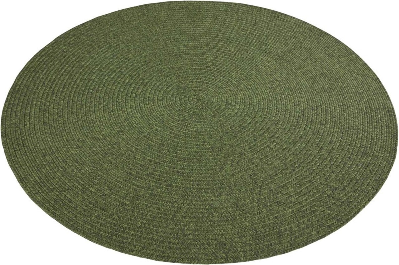Rund Teppich In & Outdoor - Trenzado Grün Rund Teppich In & Outdoor - Trenzado Grün