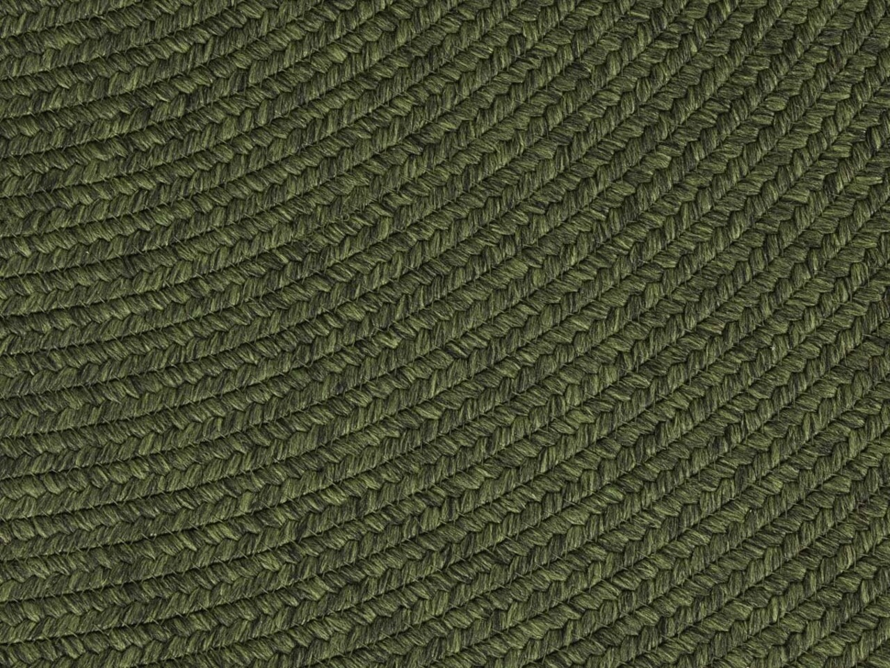 Rund Teppich In & Outdoor - Trenzado Grün Rund Teppich In & Outdoor - Trenzado Grün