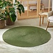 Rund Teppich In & Outdoor - Trenzado Grün Rund Teppich In & Outdoor - Trenzado Grün
