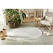 Rund Teppich In & Outdoor - Trenzado Weiß/grau Rund Teppich In & Outdoor - Trenzado Weiß/grau